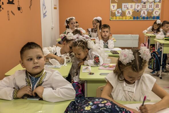 First Day of School in Kharkiv