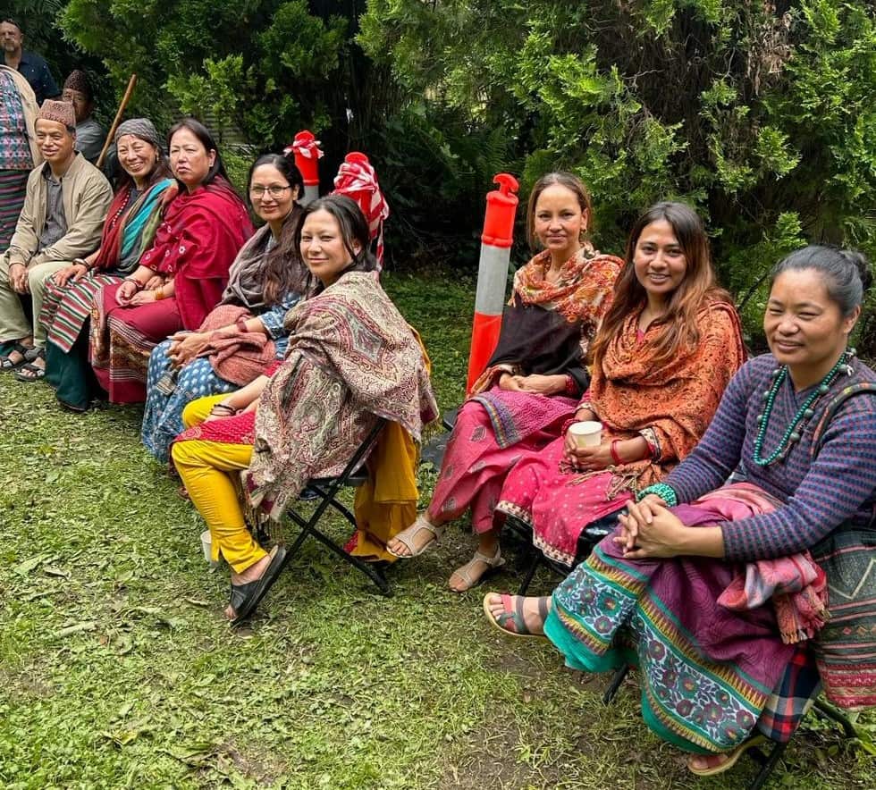 Members of the Nepali community worked as extras during the Ice Road 2: Road to the Sky shoot in Walhalla.