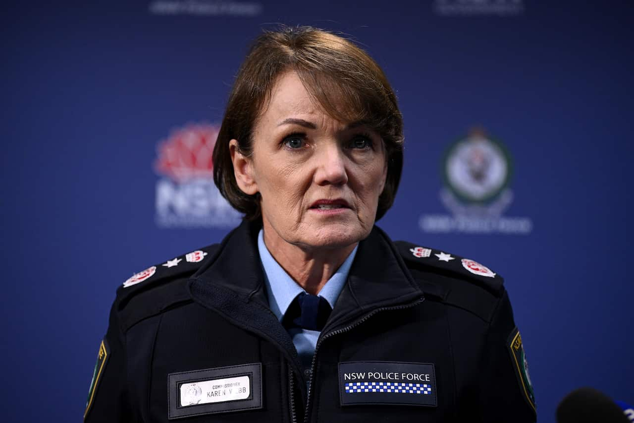 NSW Police Commissioner Karen Webb